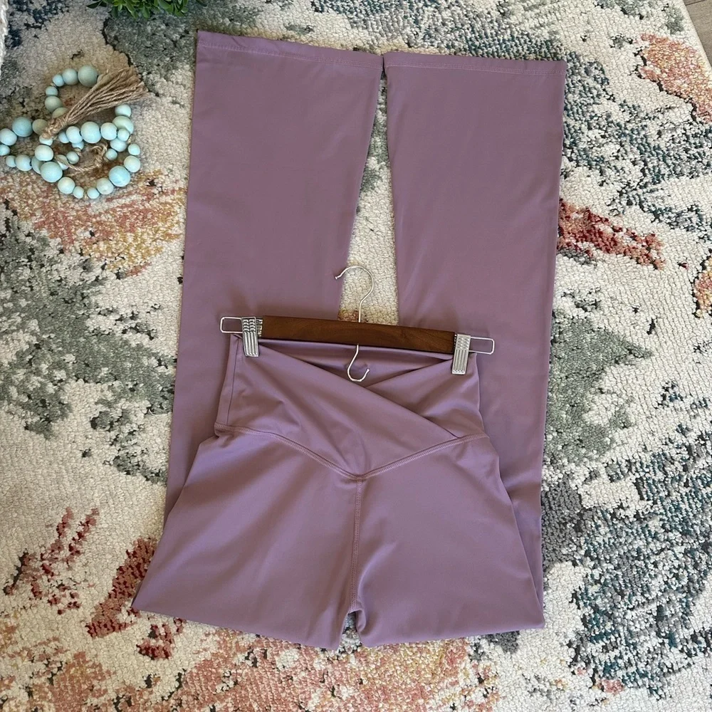 TOPYOGAS Crossover High Waist Yoga Flare Pants Women’s small